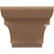 Ekena Millwork 7"W x 14"D x 7"H Wide New Brighton Rough Cedar Woodgrain TimberThane Corbel, Primed Tan CORUR07X14X07NEBRCPR - alternate 4